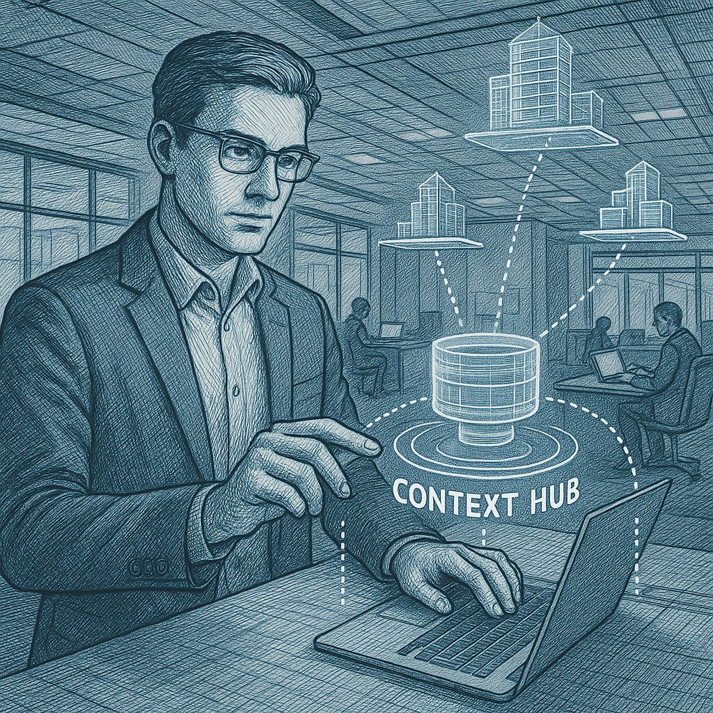Context hub una herramienta para el desarrollo inteligente en proyectos distribuidos